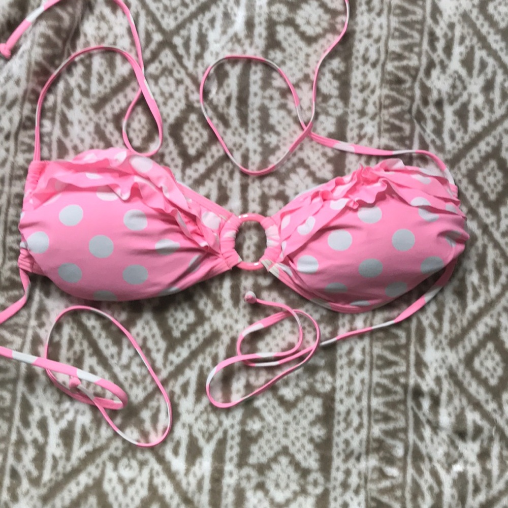 Victoria’s Secret PINK Bikini Top🐕 Adorable!